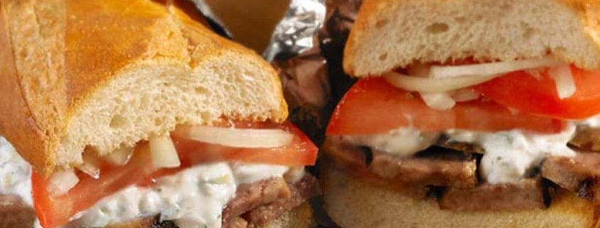 Gyro Brat Hoagie