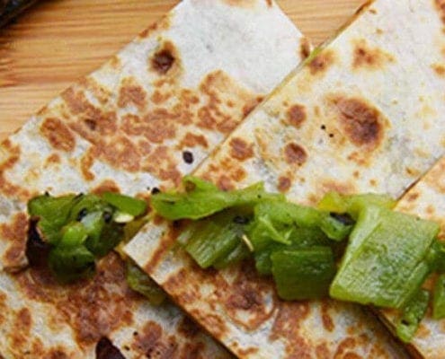 Hatch Chile Grilled Quesadilla