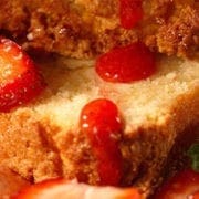 Strawberry Pound Cake