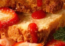 Strawberry Pound Cake