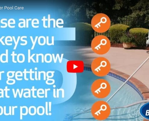 5 keys to pool care