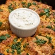 Buffalo Chicken Pull-Apart Bread