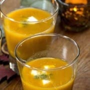 pumpkin soup with feta