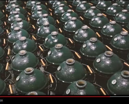 how the big green egg is made