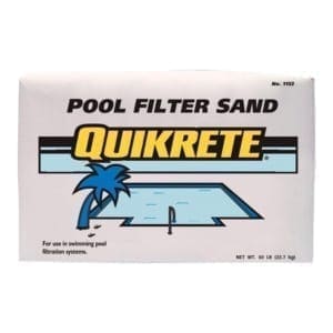 Quikrete Pool Filter Sand