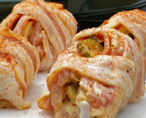 Cuban Chicken Bombs