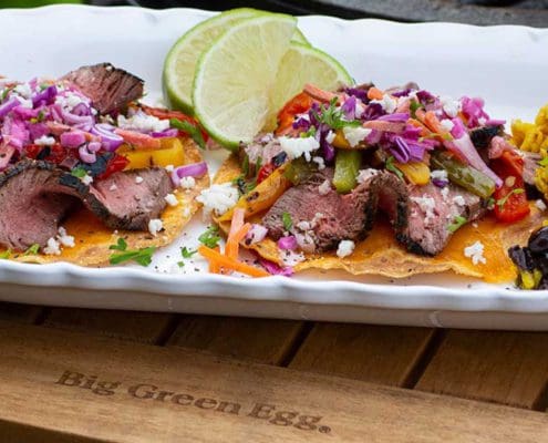 Beef Tenderloin Tostadas