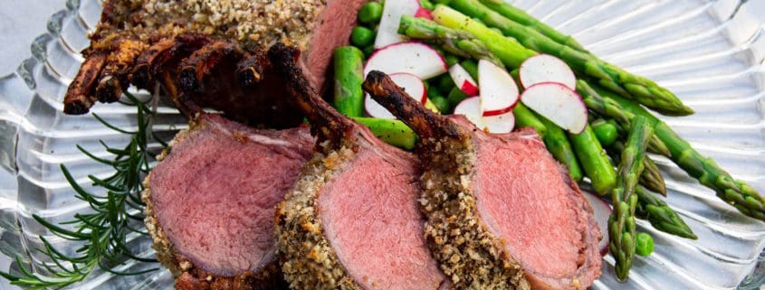 Mustard Crusted Rack of Lamb