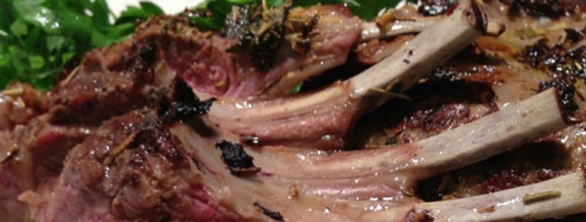 Lamb with Mint Sauce