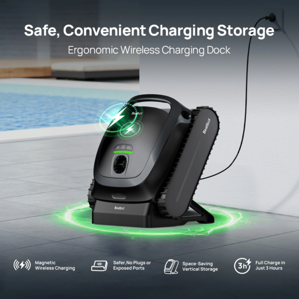 BeatBot A100 – Cordless Robotic Pool Cleaner - Image 4