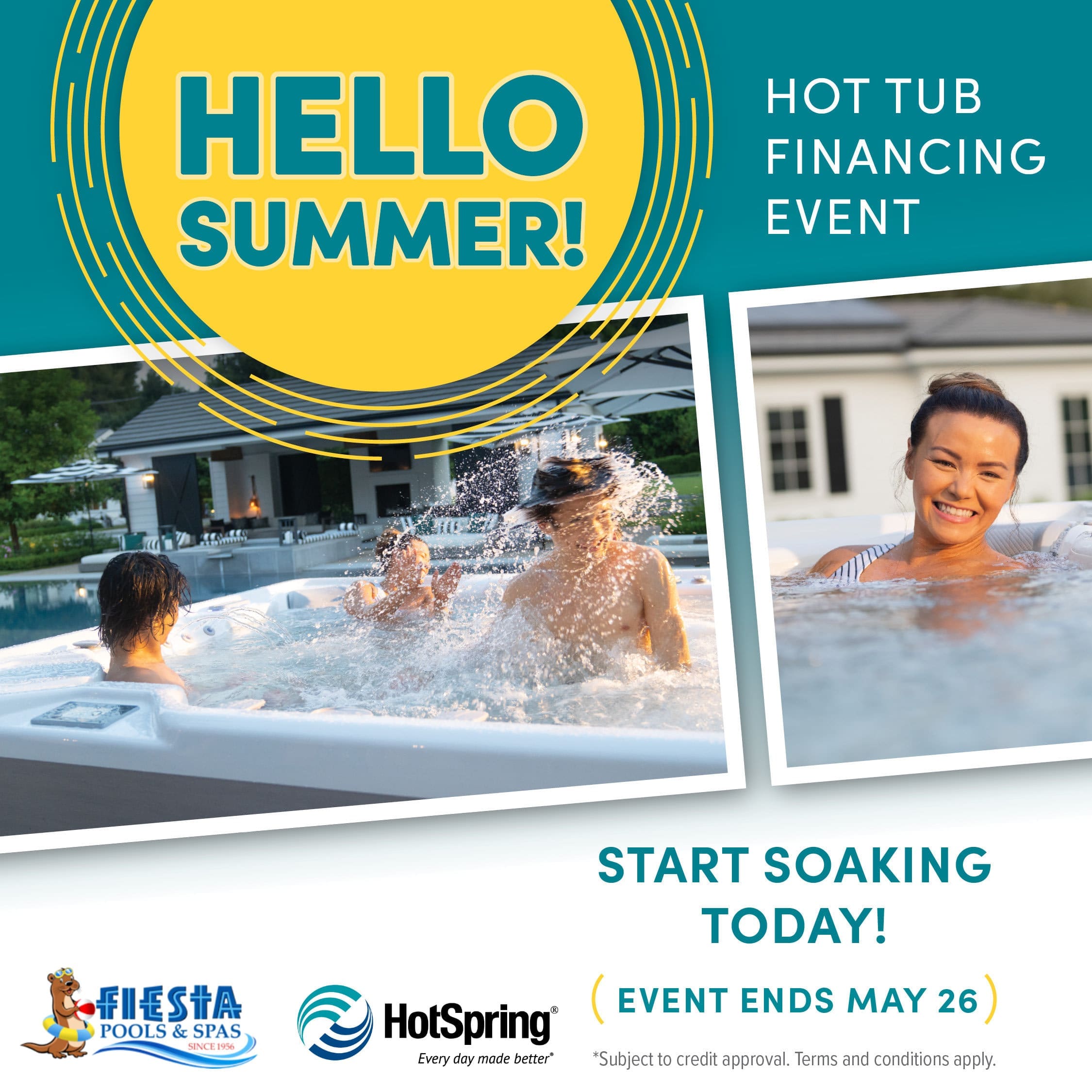 Hot Tub Financing Even