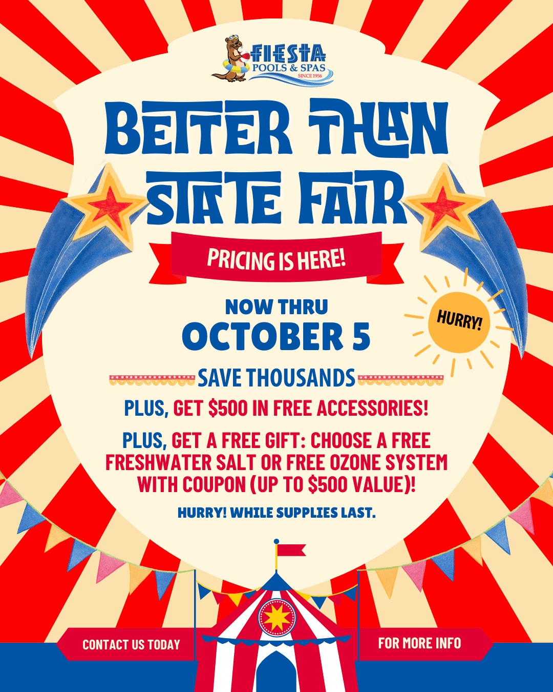Better Than State Fair Pricing